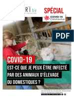 COVID 19 - Alimentation Et Animaux Délevage Ou Domestiques