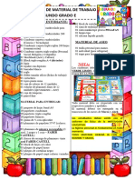 Lista de Utiles 2do e