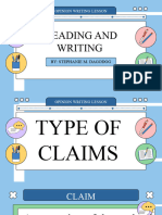 TYPES OF CLAIM_READING AND WRITING
