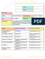 1° Planeación Libro Nuestros Saberes Septiembre