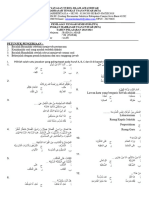 Soal PTS Bahasa Arab Kelas 7