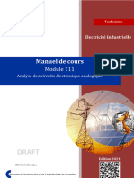 M111 - TEI - Analyse Des Circuits Électroniques Analogiques