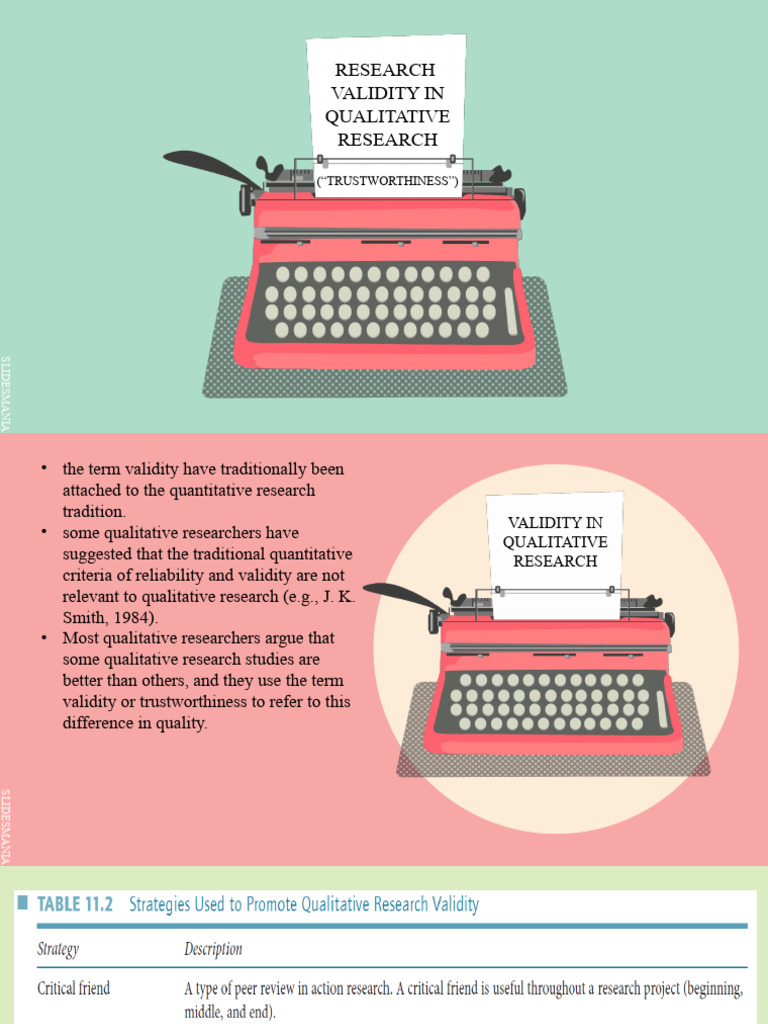 Validity and Trustworthiness in Qualitative Research | PDF ...