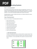 Types of Operating Systems