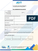 2024 Membership Declaration Form