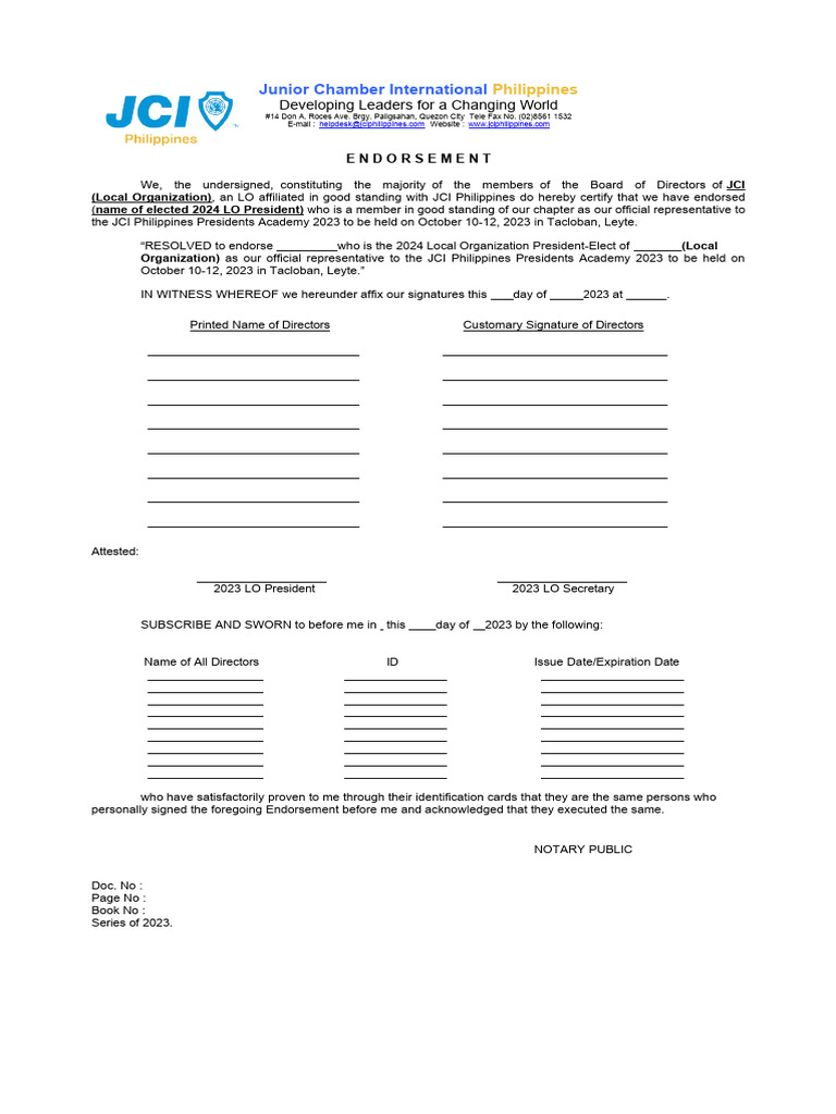 2024 LO President Endorsement PDF
