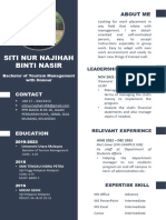 CV Siti Nur Najihah BT Nasir 1