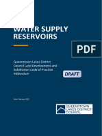 Water - Supply - Reservoirs - Design Standard - QLDC