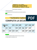 Semana Del 17 Al 21 Enero 1ro