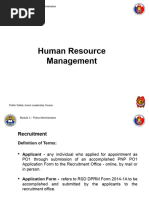 Human Resource Management HRM