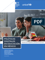 Unicef Politicas Digitales en Mexico