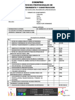 Formato de Levantamiento TLATILCO 2 TOTALES