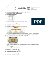 Latihan Soal PAT Matematika 9 Genap