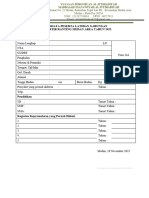 Biodata Peserta Latihan Gabungan