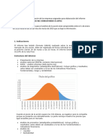 Estructura Informe Financiero ...