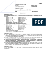 DiscreteMath2 HonorsProg2023 Qpaper 2