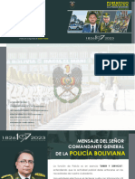 Portafolio de Servicios Oficial Policia Boliviana 2023