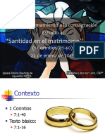 4 Santidad en El Matrimonio