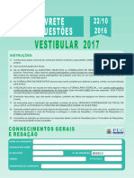 Prova PUC Campinas 2017 - Geral