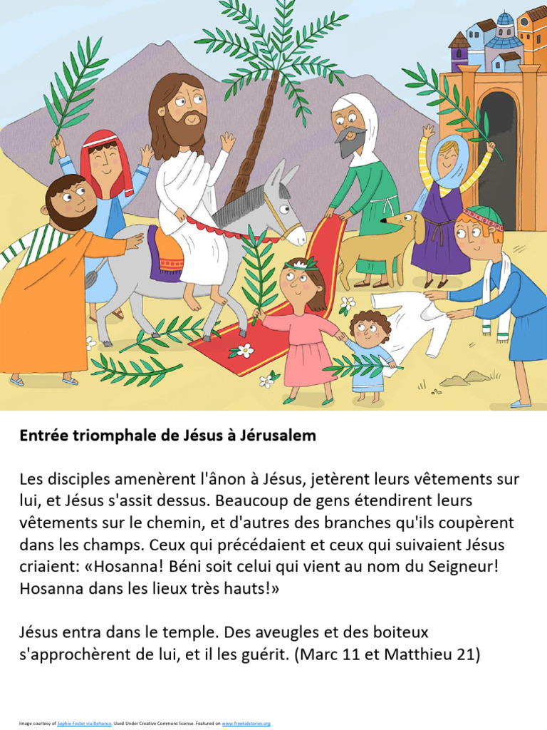 Entrée triomphale de Jésus à Jérusalem | PDF | Sciences sociales
