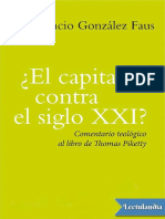 El Capital Contra El Siglo XXI - Jose Ignacio Gonzalez Faus