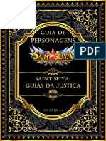 S.S. Guias Da Justica - Guia de Personagens Ed - Beta 2.1