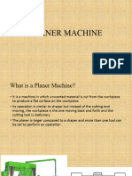 Planer Machine 1