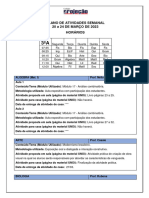 3 SÉRIE - 20 A 24 de Março