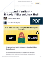 Condicional If en Bash - Sintaxis If-Else en Linux Shell