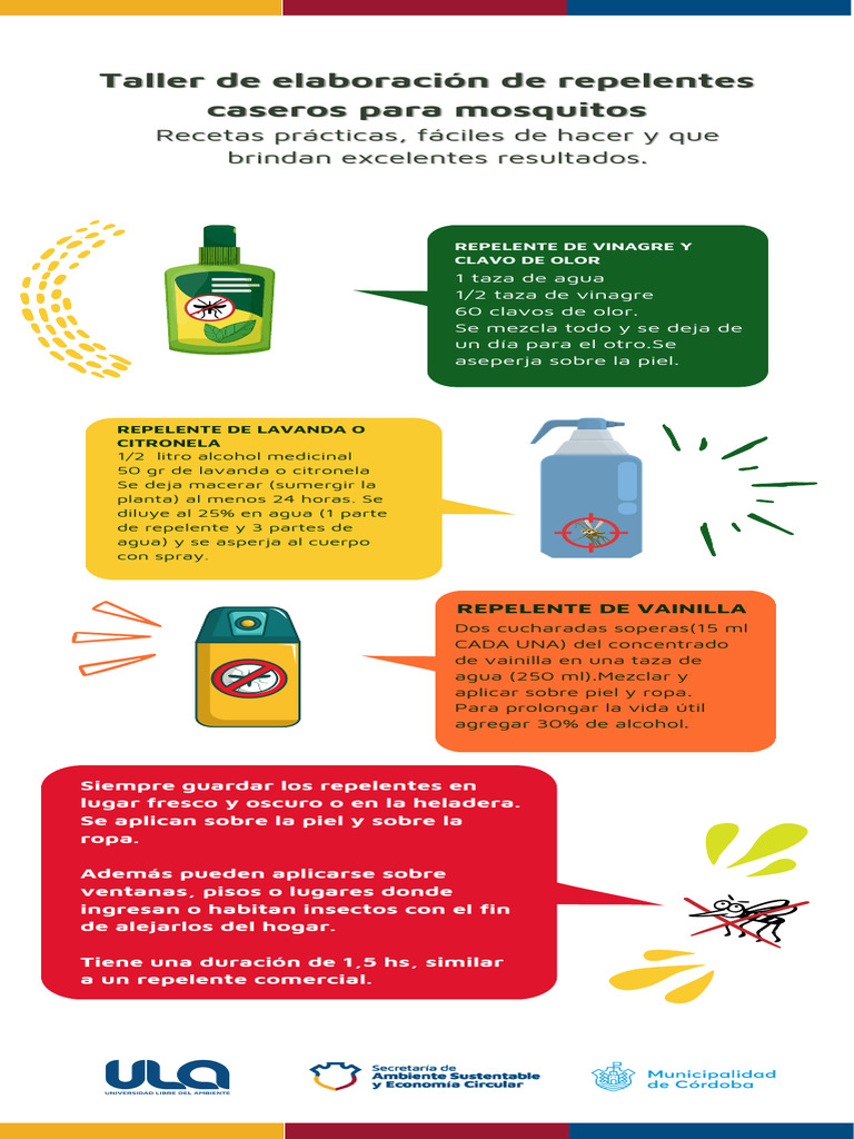 Repelentes Caseros - ULA | PDF