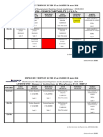 EDT L3 Du 25 Au 30 Mars 2024