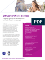 Entrust Certificate Services Platform Ds