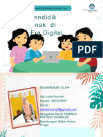 Mendidik Anak Di Era Digital