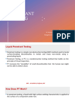 Liquid Penetrant Testing