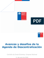 Avance Descentralizacion