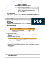 TDR Términos de Referencia Reubicacion de Postes