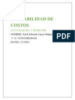 Contabilidad de Costo y Bancaria Anto