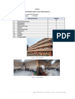 Daftar Sarana Dan Prasarana
