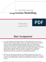 S02 - Regression Modelling