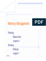 4.1 Memory Management