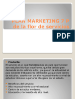 Plan Marketing 7 P de La Flor de