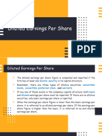 Diluted Earnings Per Share Reporting