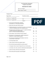 Peer Review Form