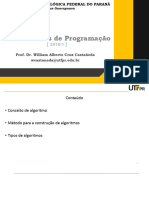 Fundamentos Da Programação - Aula 1