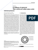 Axial and Lateral Stiffness of Spherical Self-Bala