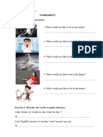 Name: . Worksheet Exercise 1: Look and Answer