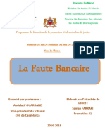 La Faute Bancaire