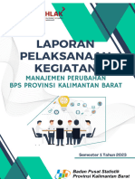 Laporan Manajemen Perubahan Semester 1 Tahun 2023 Kalimantan Barat