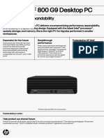 HP Elite SFF 800 G9 Desktop PC