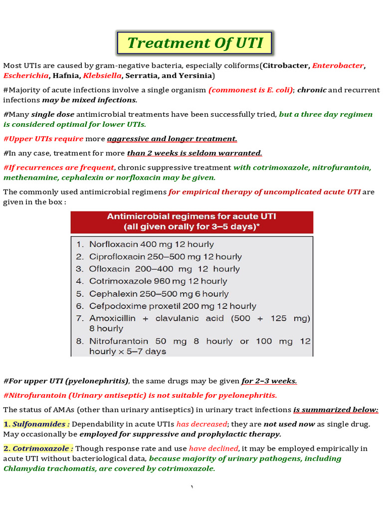 7 UTI + STDs PDF Urinary Tract Infection Medicine